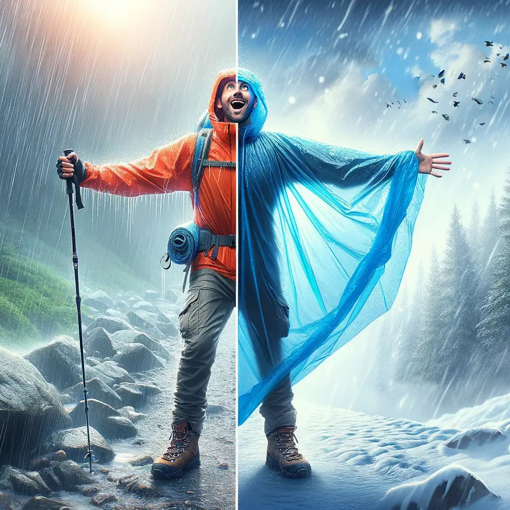 Poncho vs. Rain Jacket: Navigating the Storm of Choices for Outdoor Adventures