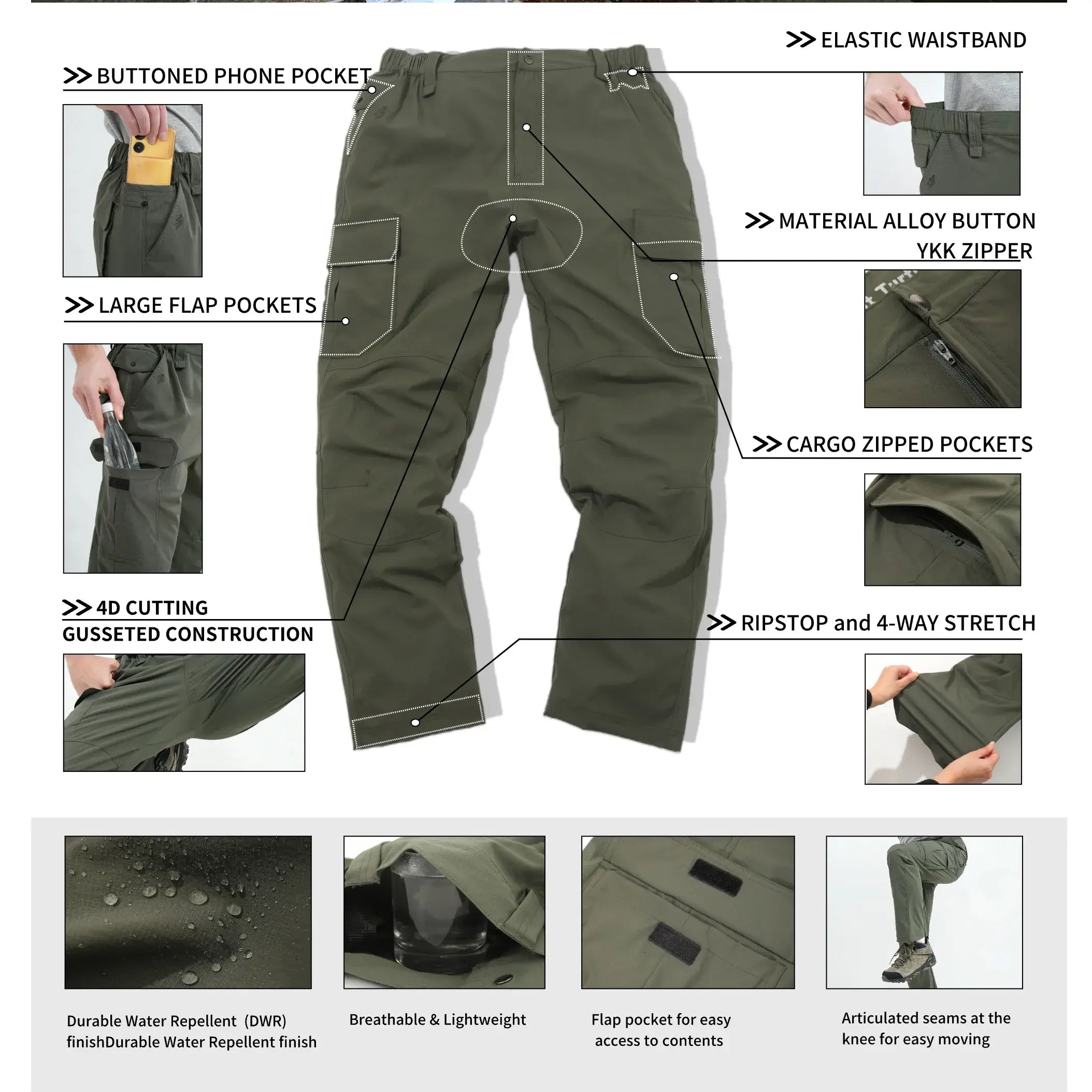 Hiking Cargo Pants