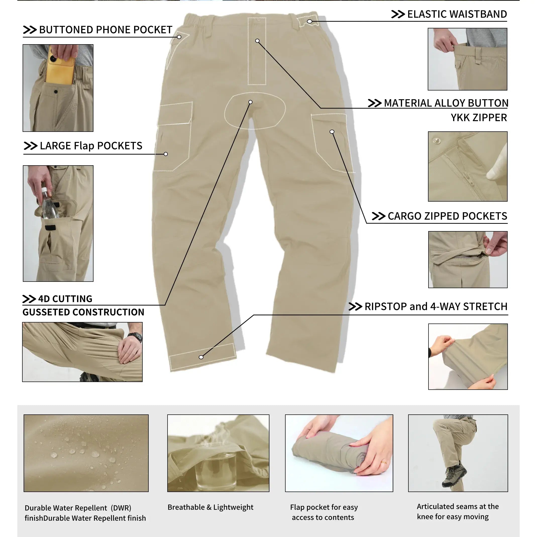 Hiking Cargo Pants